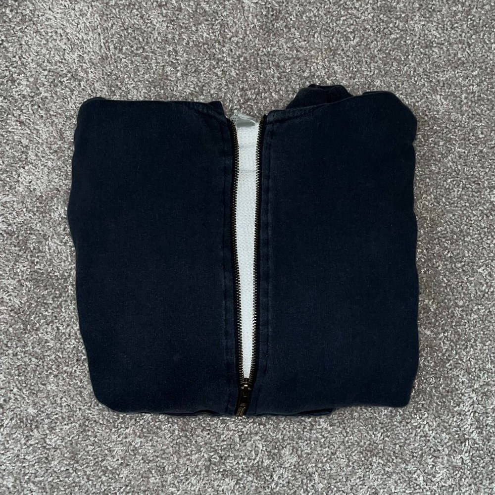 Men's L y2k distressed Dickies jacket.